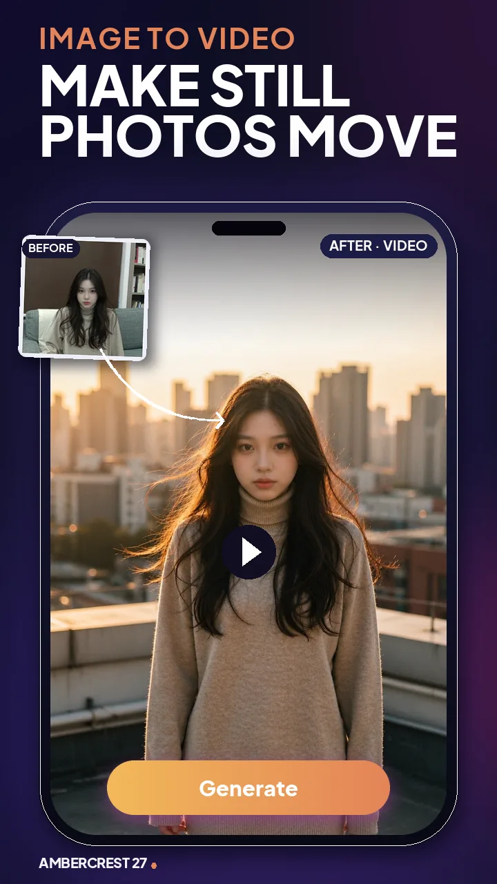 Image to Video screen